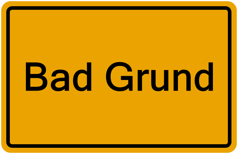 Handelsregisterauszug Bad Grund